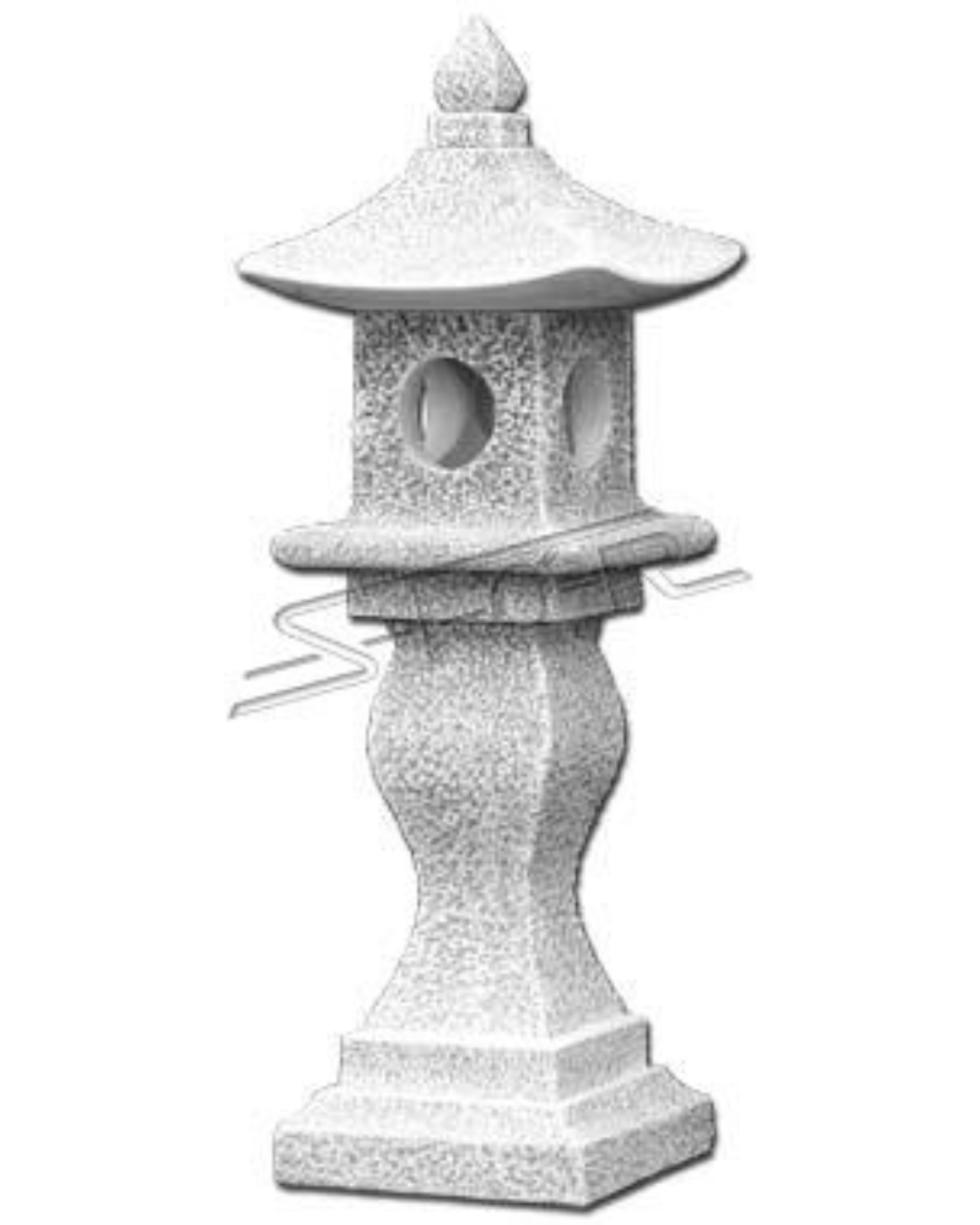 Laterne S206001, H: 131 cm, 146 kg