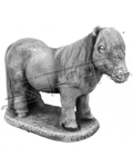 Pferd S103908, H: 37 cm, 21 kg