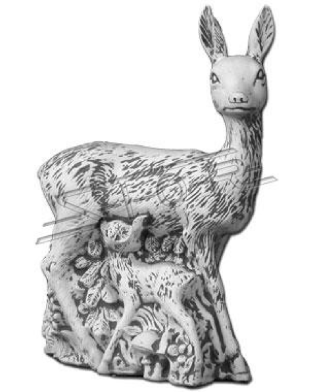 Reh S103005, H: 83 cm, 76 kg