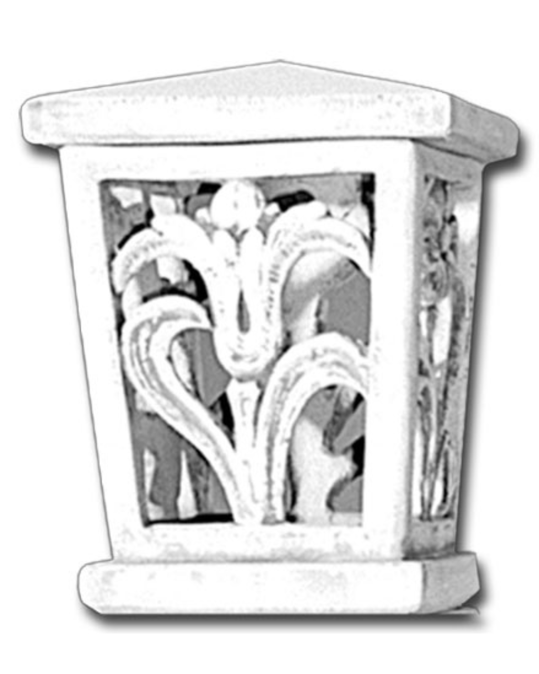 Laterne 602, H: 43 cm, 40 kg