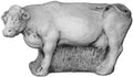 Kuh S103031, H: 43 cm, 66 kg