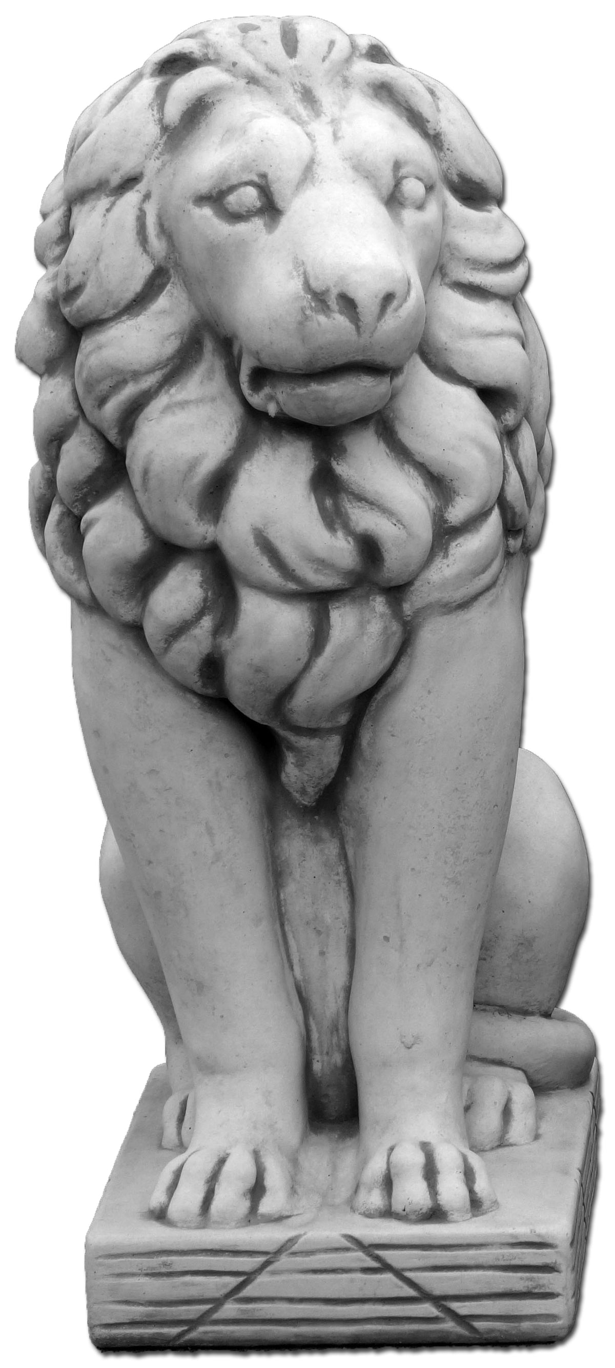 Löwe S103047, H: 55 cm, 42 kg