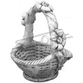 Pflanzgefäß S104112, H: 58 cm, 27 kg