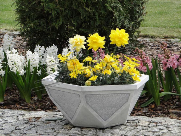 Pflanzgefäß S204051, H: 23 cm, 26 kg