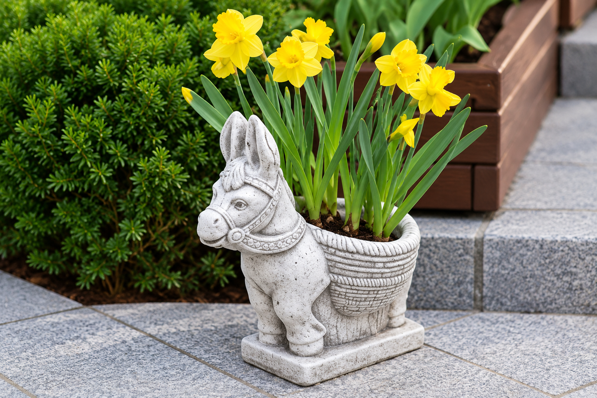 Esel S103059, H: 48 cm, 21 kg